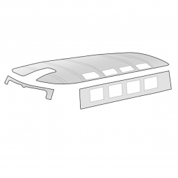 VW Bus Bulli T1 64 - 67 Himmel wei, TMI (2910-02)