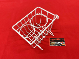 VW Bus T1 -67 Getr�nkehalter K�rbchen wei�, NEUE FORM (0548-200)