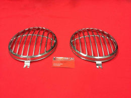 Scheinwerfergitter Edelstahl f�r VW K�fer -67 Bus T1 Porsche 356 (01-026)