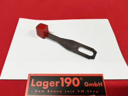 VW Bus T2 08/67-07/72 Hebel Heizungsregulierung Heizung, rot (0725-500)