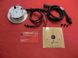 VW Bus T2 08.74-07.79 12V elektrischer Tachometer Tacho 150km/h schwarz (10-012)