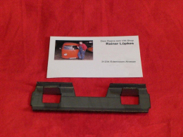 VW Bus T1 Rep.-Blech Verstrkung Halter Riegelhalter Ladeboden (0890-25)