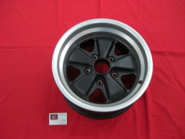 Fuchs Style Felge (Replika) 8x15 5x130 [ET 10.6] Schwarz/Silber MIT TV - MIT TEILEGUTACHTEN (54-008)