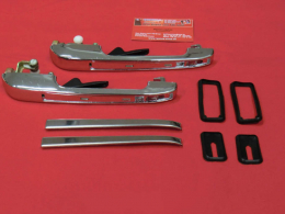 VW Golf 1+2 Jetta Trgriffe Chrom Paar ohne Schloss hinten (45-202)