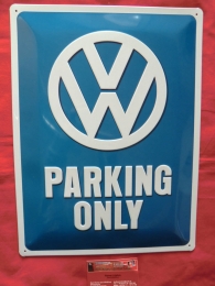 VW Parking Only Blechschild gro 30x40cm (62-001)
