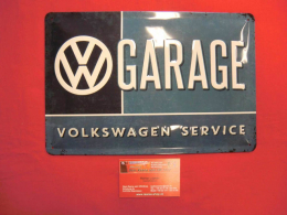 VW Volkswagen Service Garage Blechschild 20x30cm (62-007)