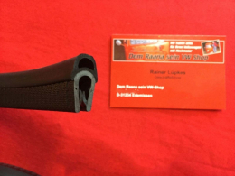 VW Kfer 1303 1973-1979 Cabrio Dichtung zwischen Verdeck / Frontscheibe (7002)