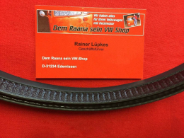VW Kfer 1303 1973-1979 Cabrio Dichtung zwischen Verdeck / Frontscheibe (7002)