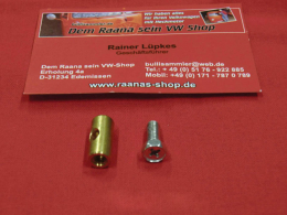 Lagerbolzen Klemmschraube fr VW Kfer Bus T2 Gaszug (0917)