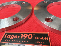 VW Kfer Distanzscheiben 4x130 Spurverbreiterung 9,5mm, Paar (81-185)