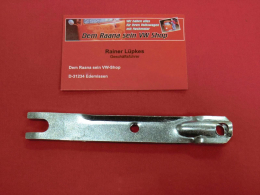 VW Bus T2 72-73 Handbremsdruckstange Druckstange Handbremse (1239-360)