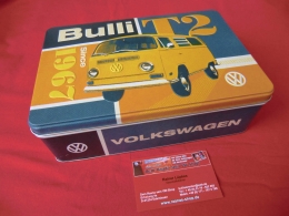 VW T2 Bulli since 1967 Metall-Vorratsdose Blechdose Geschenkdose (62-028)