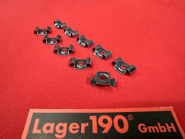 VW Bus T2 10x Zierleistenklammer Metall (0407-500)