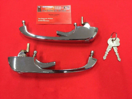 VW Bus T2 68-79 Kbel Trgriffe Paar Gleichschlieend TOP OEM (0427-255)