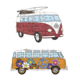 Mini Puzzle VW Bus Bulli  T1 (07-031)