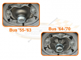 VW Bus T1 55-63 5x205 14 Scheibenbrems-Anlage gelochte Bremsscheibe TV-Teilegutachten *Sonderbestellung*(17-193)
