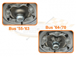 VW Bus T1 T2 64-70 5x205 14 Scheibenbrems-Anlage gelochte Bremsscheiben TV-Teilegutachten *Sonderbestellung*(17-194)