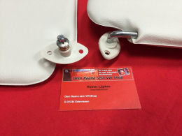 VW Bus T3 Sonnenblenden wei� / cremewei� Paar links + rechts (45-376)