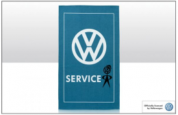 Geschirrtuch Motiv VW Service Logo Emblem Mnnchen Mr. Bubblehead (23-005)