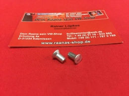 Nieten Vorreiber fr Kfer Cabrio 08/67-, Drehfenster (0517-16)