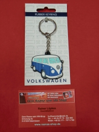 Schlsselanhnger VW Bus Bulli T1 blau (23-066)