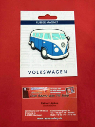 Magnet VW Bus T1 blau (23-068)