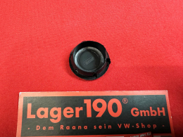 Stopfen fr VW Kfer 61- Verschlusskappe Trschraube schwarz (0716)