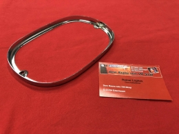 VW Bus T1, T2 61-72, Chromrahmen fr Rckleuchtenglas (0644-1)