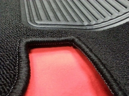 VW K�fer 1302 Limousine Teppichsatz 7teilig schwarz (0536)