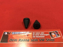 VW Bus T1 -67, 2x Anschlaggummi Luftkanal vorne oben, Paar (0767-500)