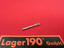 VW K�fer Bus Karmann Splint 3x25mm Kronenmutter Spurstange (8785-0325)