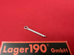 VW K�fer Bus Karmann Splint 3x25mm Kronenmutter Spurstange (8785-0325)