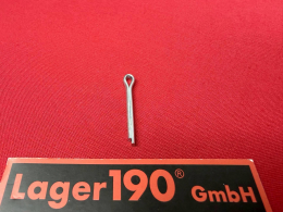 VW K�fer Bus Karmann Splint 3x25mm Kronenmutter Spurstange (8785-0325)