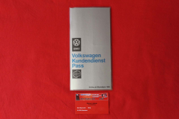 VW Kundendienst Pass Original ab 1966 Blanko Raritt NOS Ausgabe Feb. 69 (63-087)
