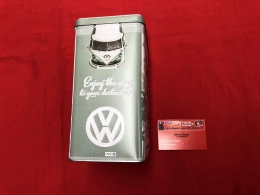 VW Bus T1 Bulli Metall-Vorratsdose L Dose Blechdose (62-052)