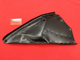 VW Kfer 67- Endspitze hinten links Stostangenhalter Rep.-Blech (0813)