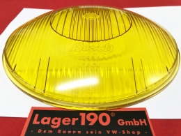 Glas fr Hauptscheinwerfer gelb Mercedes W186, Setra Reisebus S6+S11 BOSCH NOS (31-109)