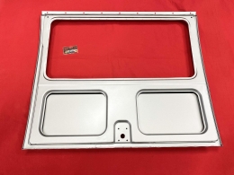VW Bus T1 55-63 Samba (auch passend fr Brasil-T1-Busse) Heckklappe mit Fensterffnung (Samba-Heckfenster) (0157-601)