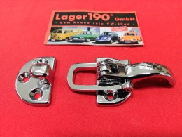 Verdeckverschluss Ober-/Unterteil VW Kbel Typ181 69-79 Verdeck Chrom (89-029)