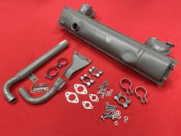 Auspuff-Set Schalld�mpfer komplett, OE-Qualit�t, VW Bus T1 + T2, 08/64-07/72, 1500+1600ccm, mit T�V (45-903)