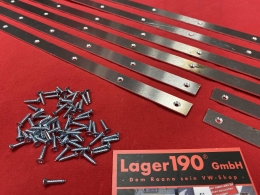 Befestigungsschienen Verdeck VW Kfer Cabrio 1303 (7163)