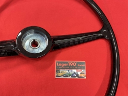 Lenkrad von Flat4 in schwarz f�r VW Bus T1 55-67 (9586)