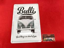 Good things are ahead of you VW Bus Bulli T1 20x30cm Blechschild (62-109)