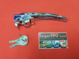 VW Bus T1 61-63 Trgriff Griff Fahrerseite links verchromt (0425-530)