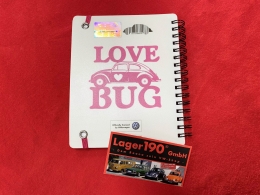 Notizbuch VW Kfer love bug (07-103)