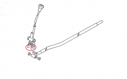 VW Bus T3 5-Gang Reparaturset Schaltstange vorne (45-1235)
