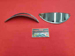 Scheinwerferschirmchen Schlafaugen klein VW Kfer Bus T2 Karmann Ghia (0611-2)
