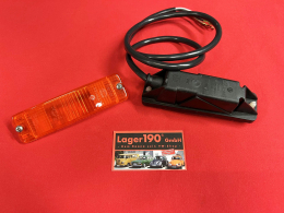 Blinker komplett fr VW Kfer ab 08.74- vorne orange HELLA mit Prfzeichen (89-068)
