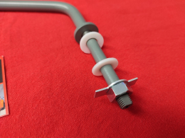 VW Bus T1 Halter Arm Aussenspiegel links berma 8,2 (17-233)