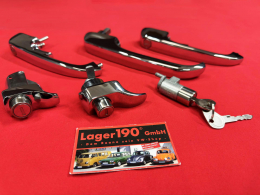 Trgriffe Set gleichschlieend fr VW Bus T2 08/74-07/79 (0427-515)